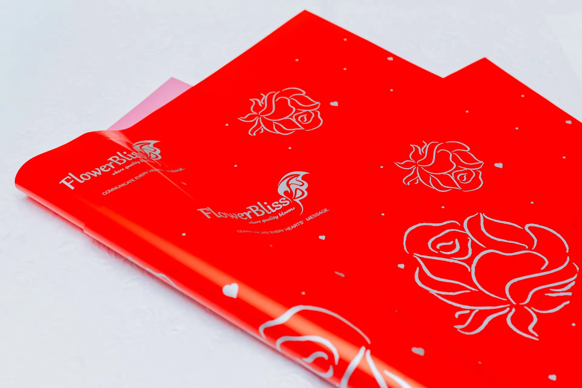 Wrapping- Flower Bliss Red