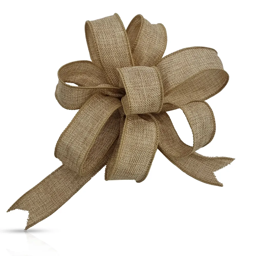 Wired Ribbon (Wired Ribbon- Craft Brown)